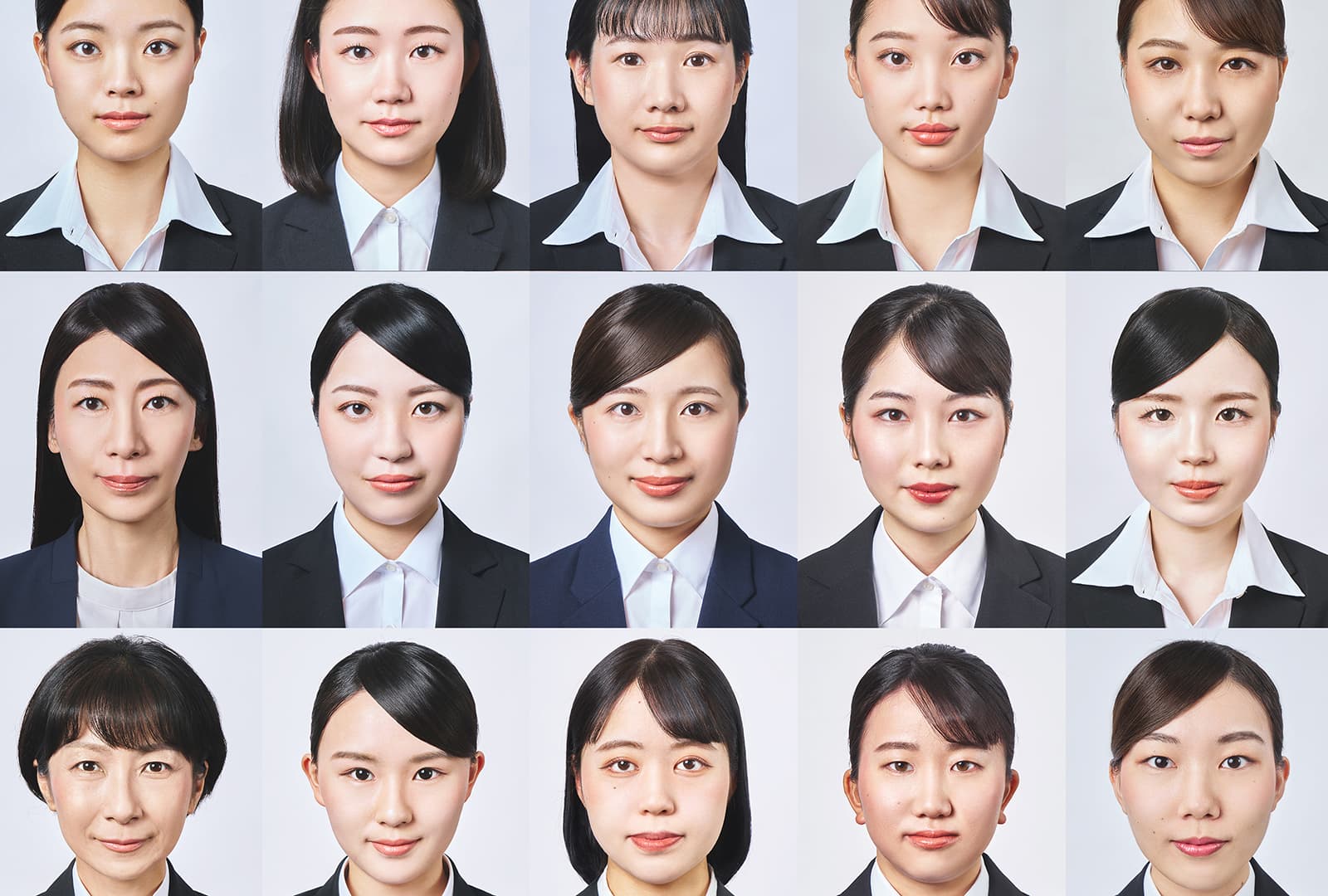 ヘアメイク付き証明写真